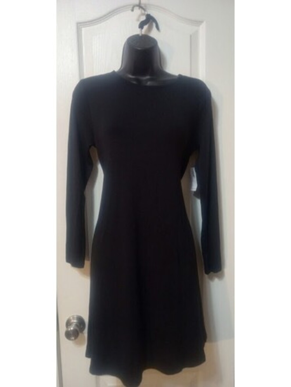 Old Navy Black Long‑Sleeve Dress | Size Small NWT